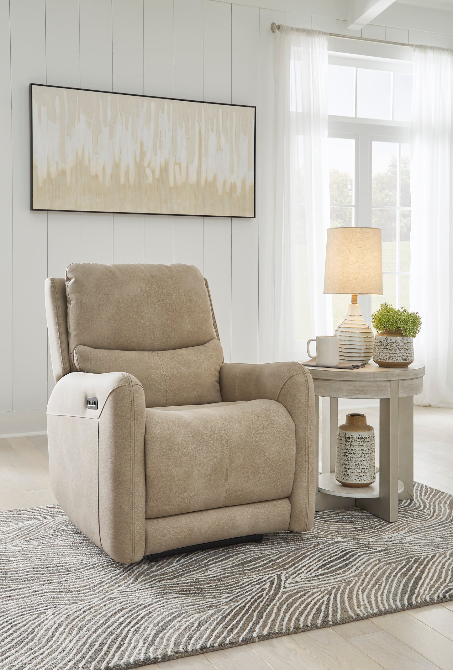 Ashley Signature Design Next-Gen DuraPella Power Recliner Sand 1900406