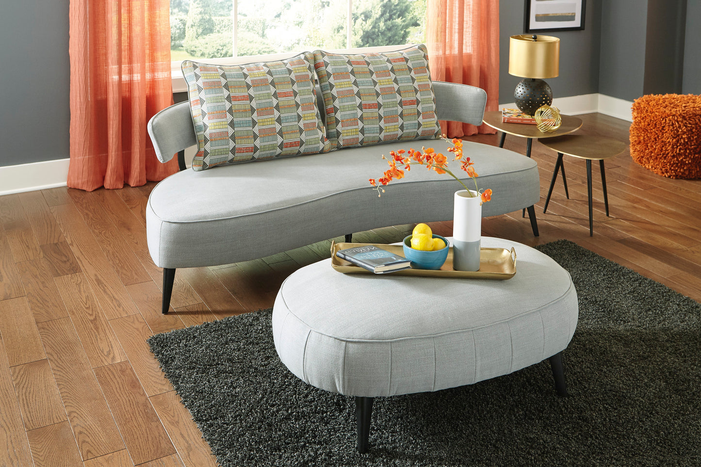 Ashley Signature Design Hollyann RTA Sofa Gray 2440238