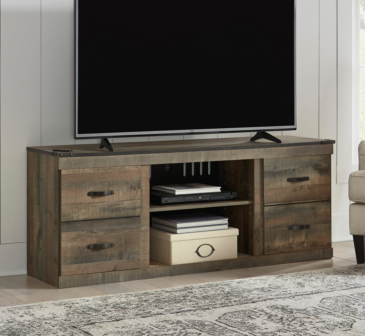 Ashley Signature Design Trinell 60" TV Stand Brown EW0446-268