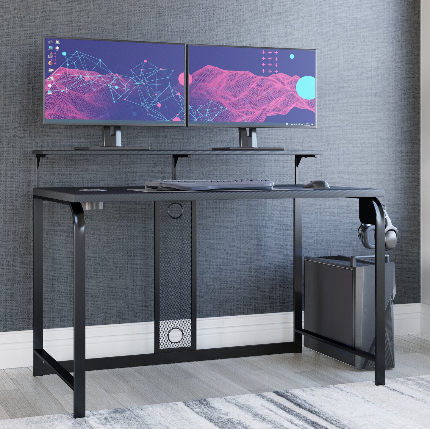 Ashley Signature Design Lynxtyn 48" TV Stand Black W400-110