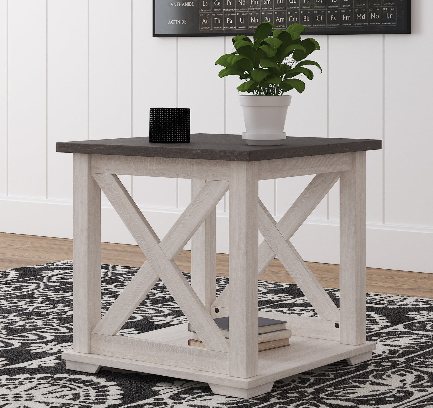 Ashley Signature Design Dorrinson End Table Two-tone T287-2