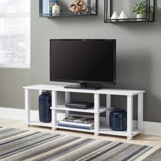 Ashley Signature Design Baraga 48" TV Stand White W410-10