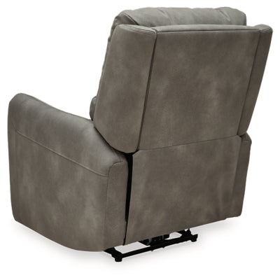 Ashley Signature Design Next-Gen DuraPella Power Recliner Slate 1900306