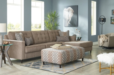 Ashley Signature Design Flintshire Oversized Accent Ottoman Auburn 2500308