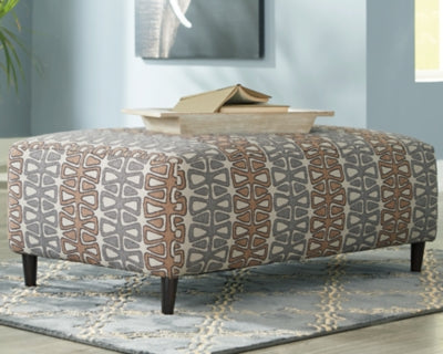 Ashley Signature Design Flintshire Oversized Accent Ottoman Auburn 2500308