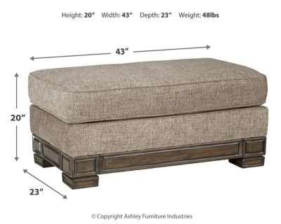 Ashley Signature Design Einsgrove Ottoman Sandstone 3230214