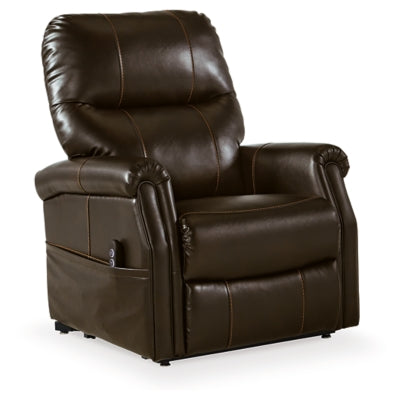 Ashley Signature Design Markridge Power Lift Recliner Chocolate 3500312