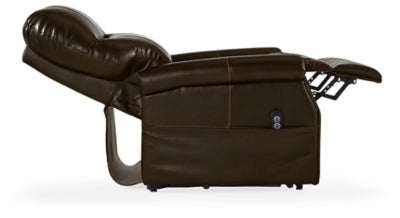 Ashley Signature Design Markridge Power Lift Recliner Chocolate 3500312