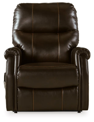 Ashley Signature Design Markridge Power Lift Recliner Chocolate 3500312