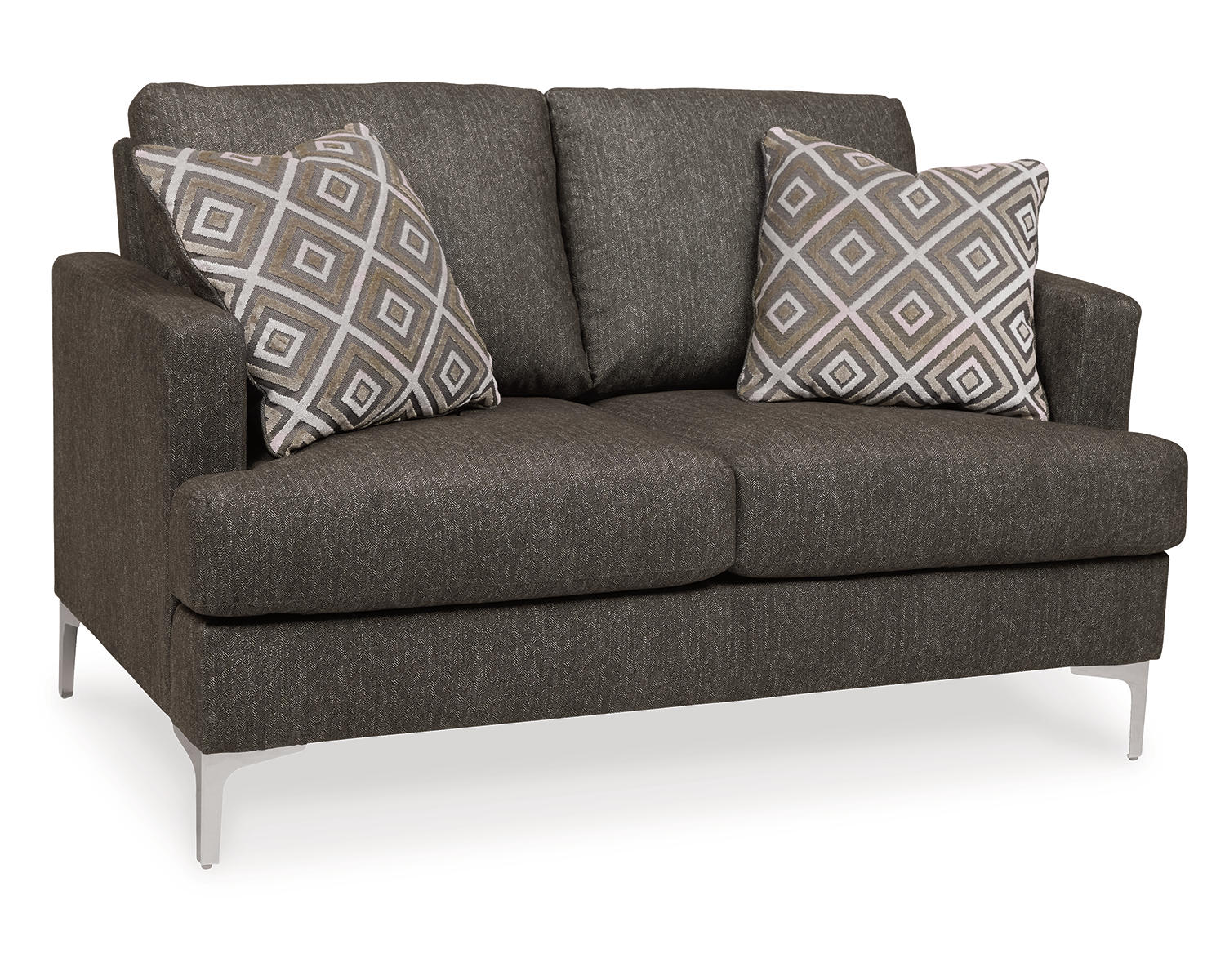 Ashley Signature Design Arcola RTA Loveseat Black/Gray 8260435