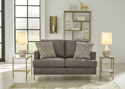 Ashley Signature Design Arcola RTA Loveseat Java 8260435