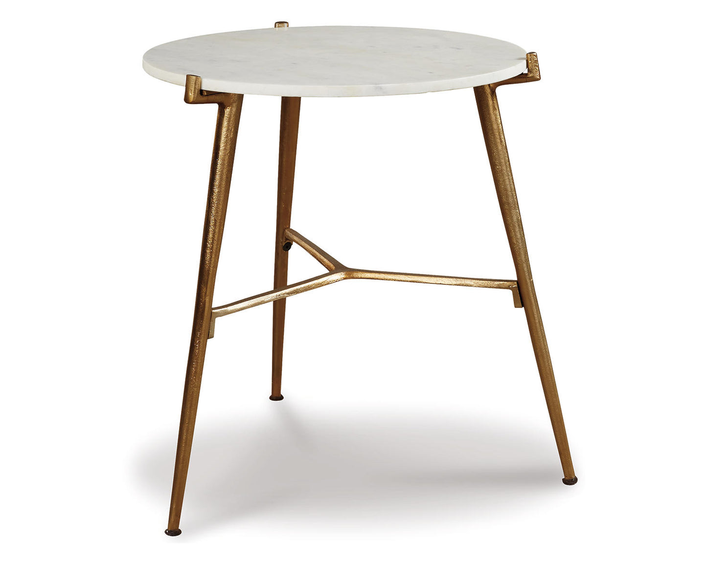 Ashley Signature Design Chadton Accent Table White;Brown/Beige A4000004