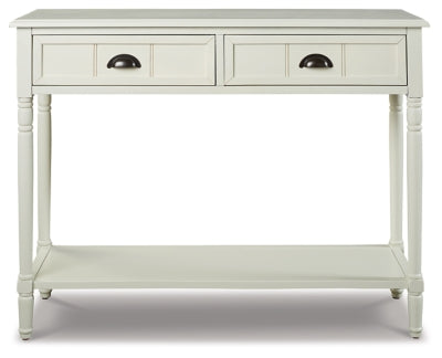 Ashley Signature Design Goverton Sofa/Console Table White A4000178