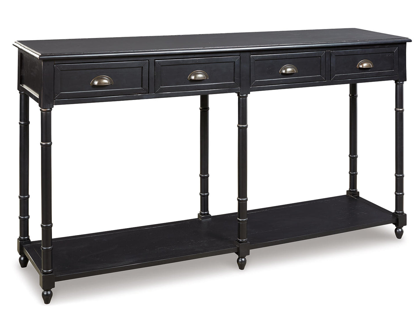 Ashley Signature Design Eirdale Sofa/Console Table Black/Gray A4000189