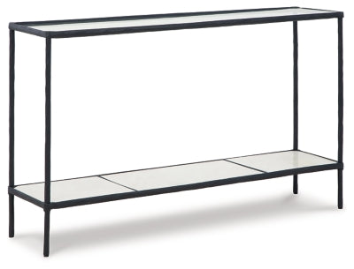 Ashley Signature Design Ryandale Console Sofa Table Antique Black A4000463