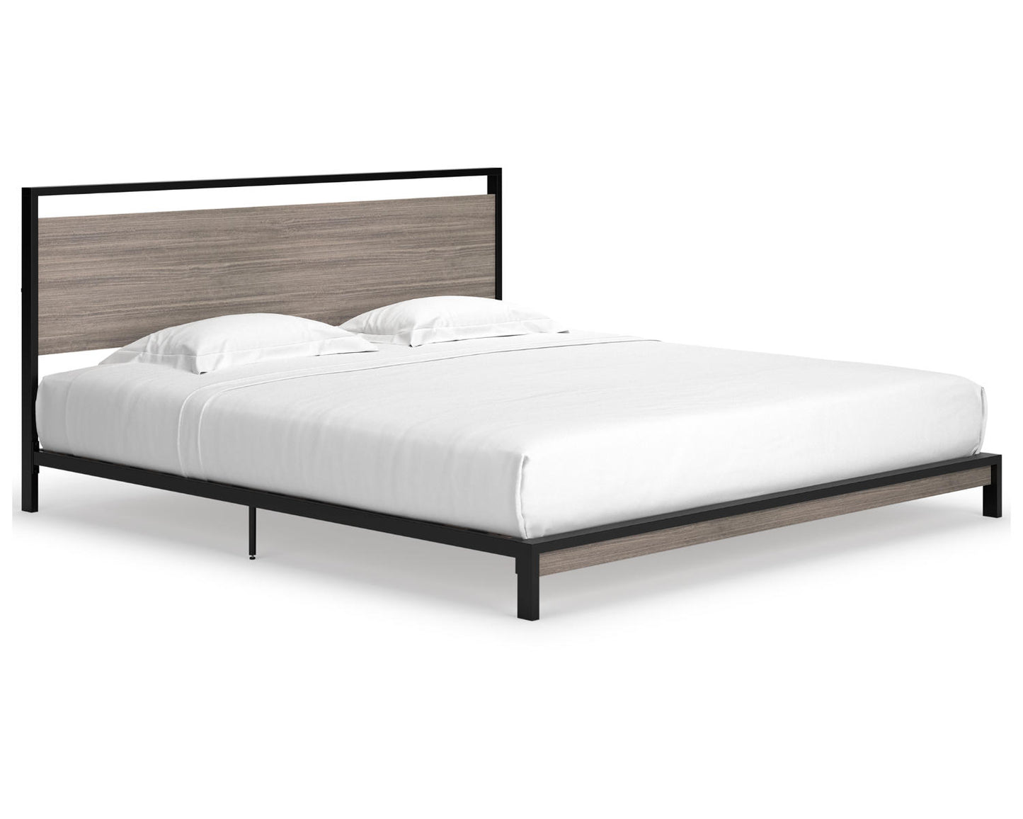 Ashley Signature Design Dontally King Platform Bed Black/Gray B024-82