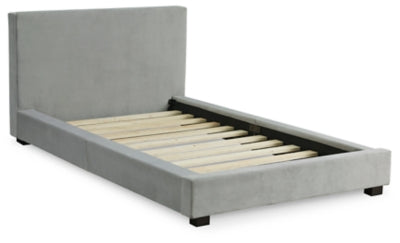 Ashley Signature Design Chesani Twin Upholstered Bed Gray B050-271
