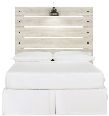 Ashley Signature Design Cambeck Full Panel Headboard Whitewash B192-87