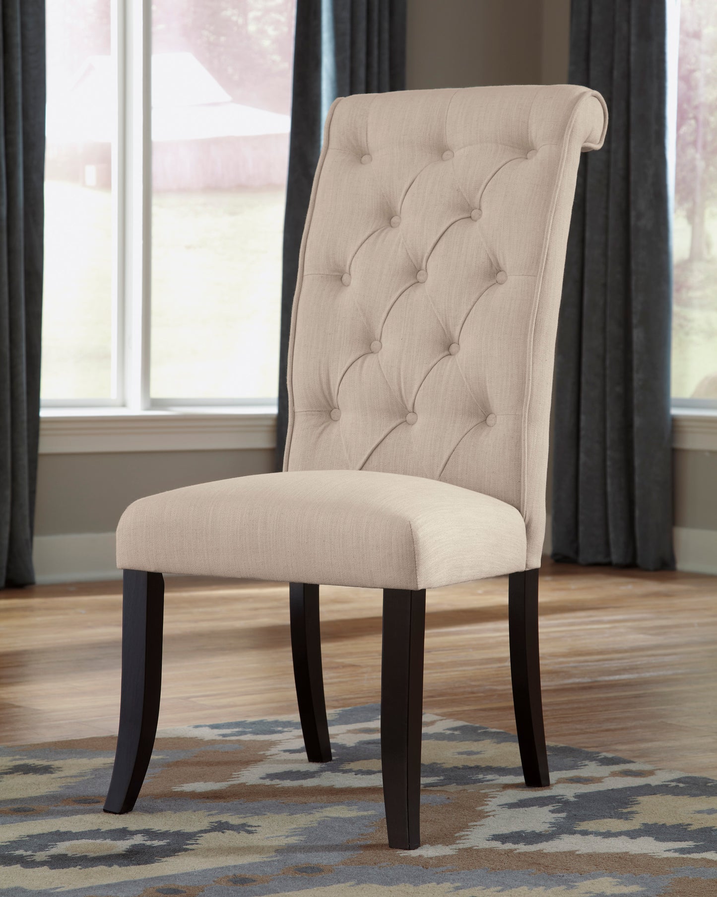 Ashley Signature Design Tripton Dining Chair Linen D530-01