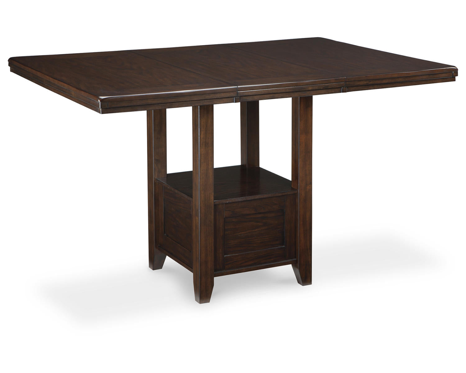 Ashley Signature Design Haddigan Counter Height Dining Extension Table Brown/Beige D596-42