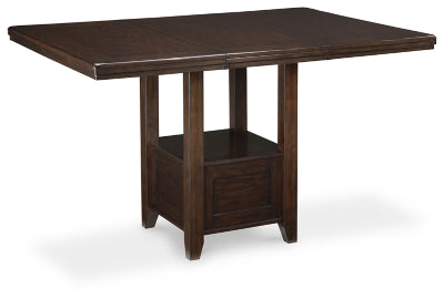 Ashley Signature Design Haddigan Counter Height Dining Extension Table Dark Brown D596-42