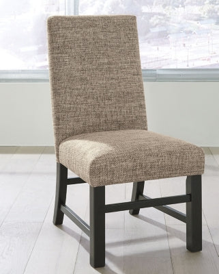 Ashley Signature Design Sommerford Dining Chair Black/Brown D775-01