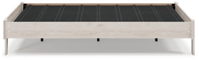 Ashley Signature Design Socalle Queen Platform Bed Light Natural EB1864-113