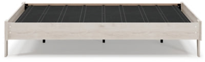 Ashley Signature Design Socalle Queen Platform Bed Light Natural EB1864-113