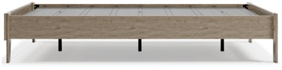 Ashley Signature Design Oliah Queen Platform Bed Natural EB2270-113