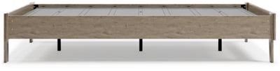 Ashley Signature Design Oliah Queen Platform Bed Natural EB2270-113