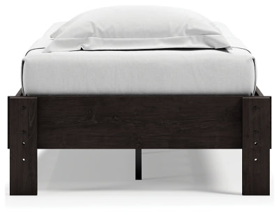 Ashley Signature Design Piperton Twin Platform Bed Black EB5514-111