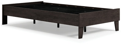 Ashley Signature Design Piperton Twin Platform Bed Black EB5514-111