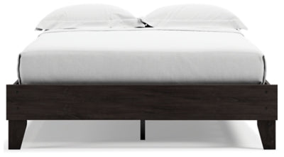 Ashley Signature Design Piperton Queen Platform Bed Black EB5514-113