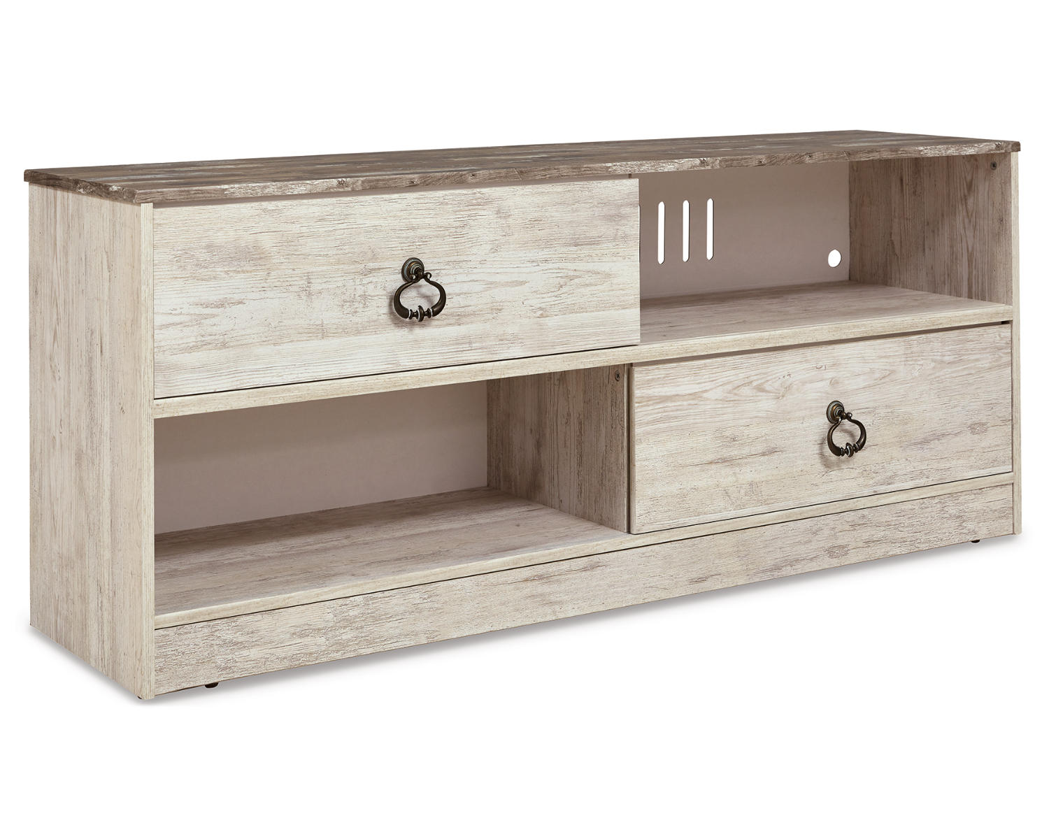 Ashley Signature Design Willowton 59" TV Stand Whitewash EW0267-468