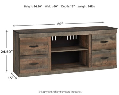 Ashley Signature Design Trinell 60" TV Stand Brown EW0446-268