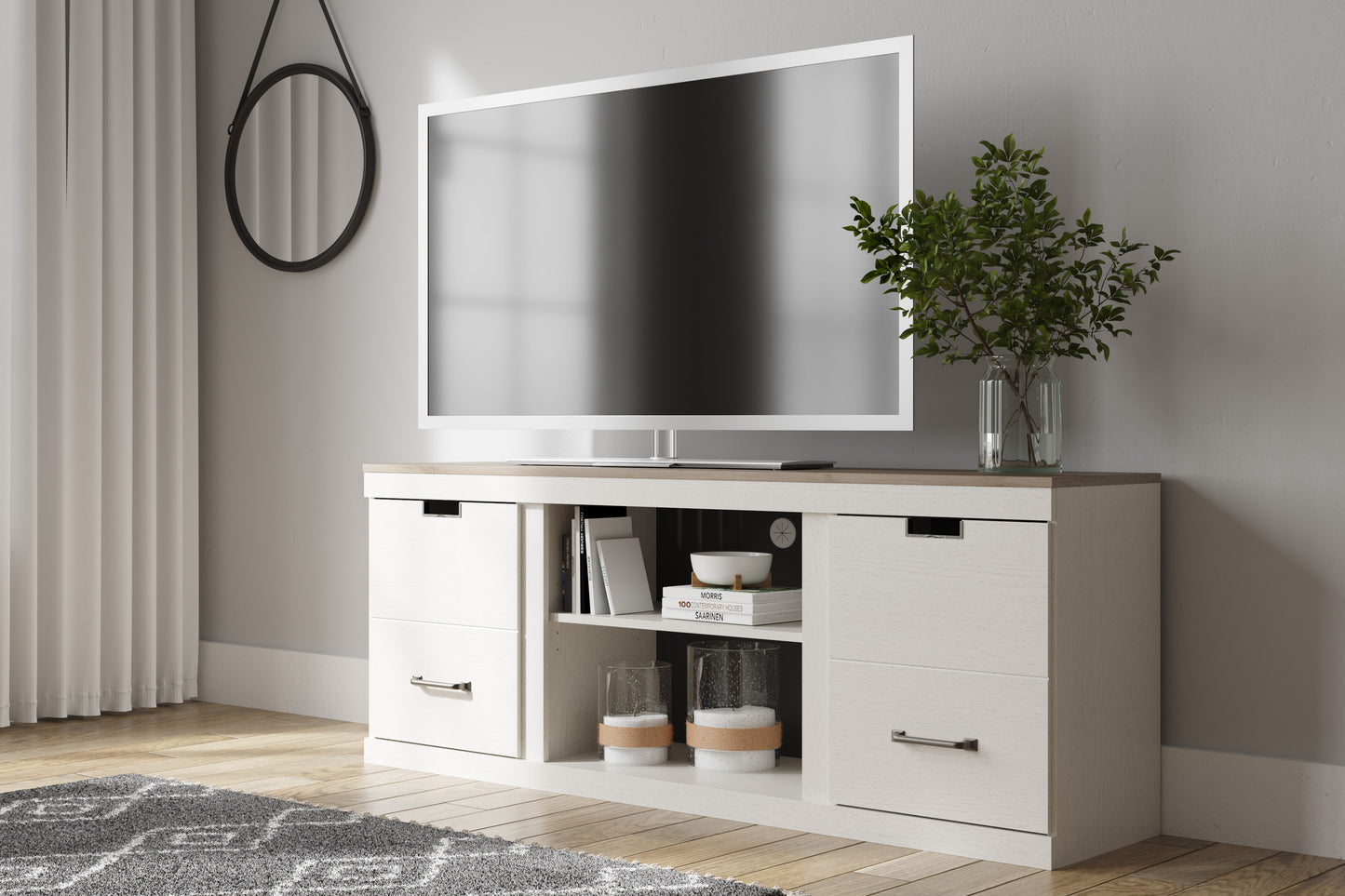 Ashley Signature Design Vaibryn 60" TV Stand Two-tone EW1428-168