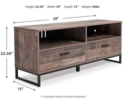 Ashley Signature Design Neilsville 59" TV Stand Multi Gray EW2120-268