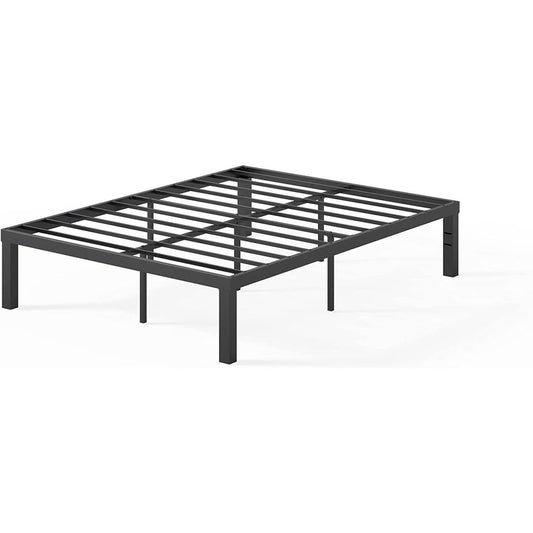 Full size Modern 16-inch Heavy Steel Metal Platform Bed Frame