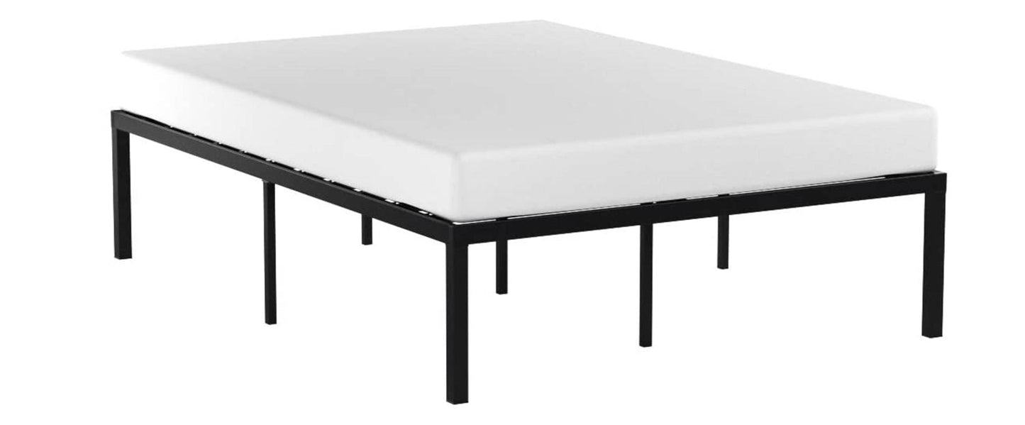 Full size Modern 16-inch Heavy Steel Metal Platform Bed Frame