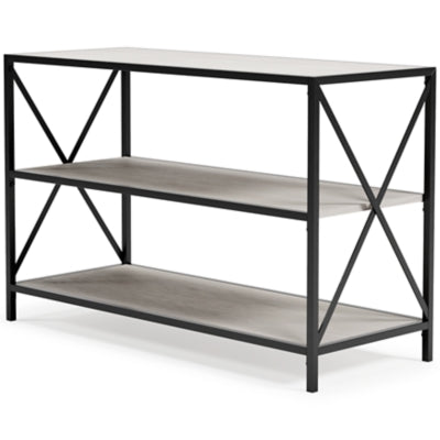 Ashley Signature Design Bayflynn Bookcase White/Black H288-60