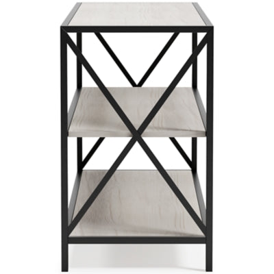 Ashley Signature Design Bayflynn Bookcase White/Black H288-60