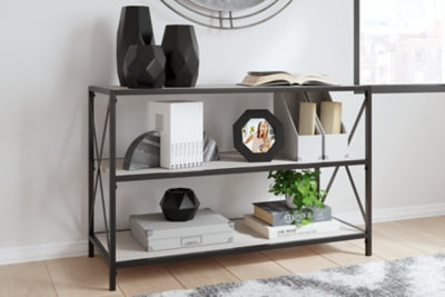 Ashley Signature Design Bayflynn Bookcase White/Black H288-60
