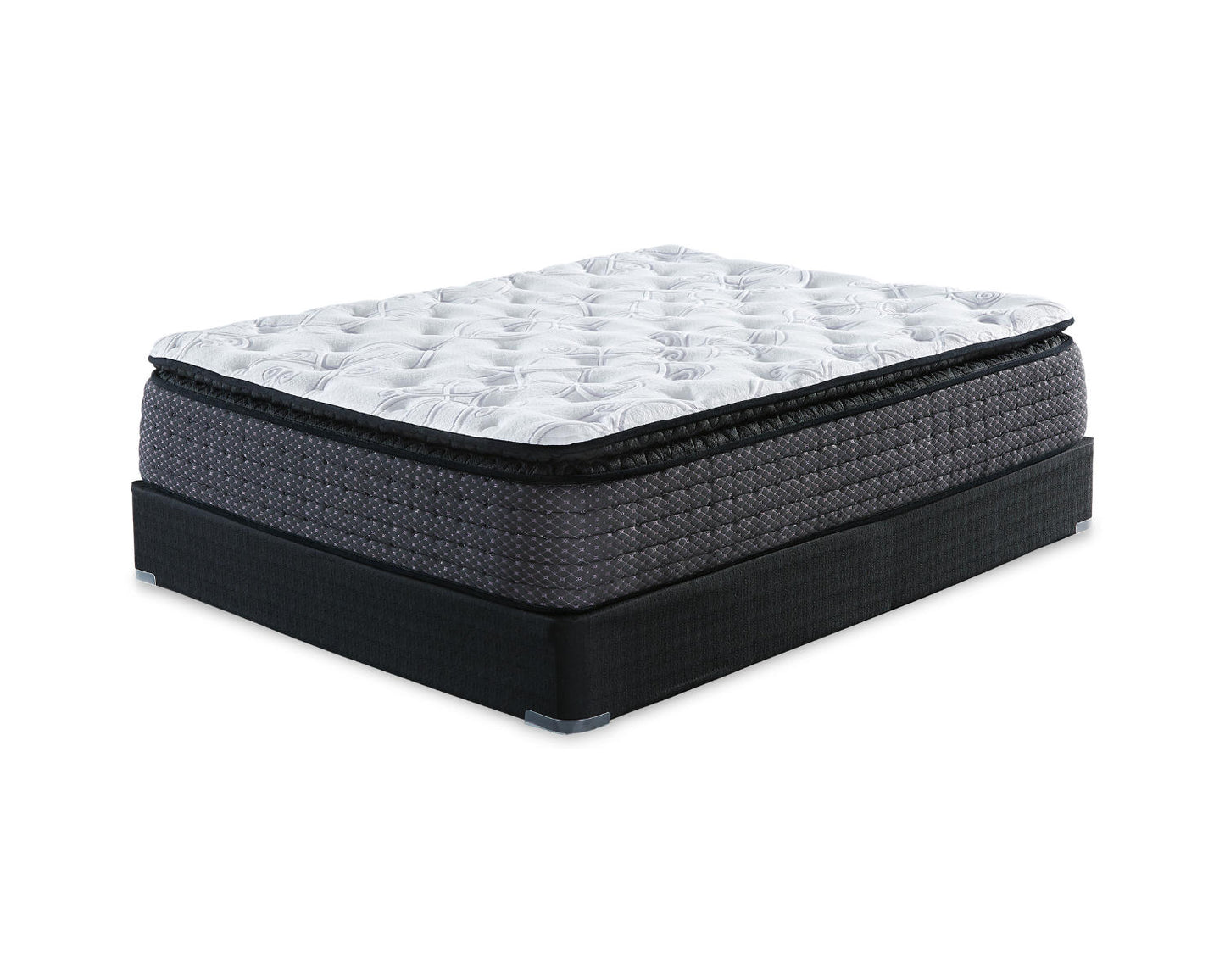 Ashley Sierra Sleep Limited Edition Pillowtop Full Mattress White;Black/Gray M62721