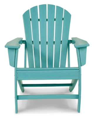 Ashley Signature Design Sundown Treasure Adirondack Chair Turquoise P012-898