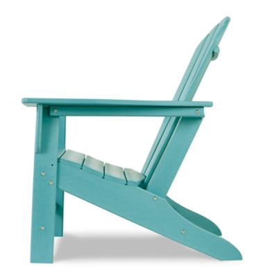 Ashley Signature Design Sundown Treasure Adirondack Chair Turquoise P012-898