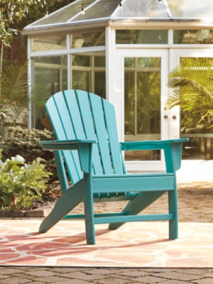 Ashley Signature Design Sundown Treasure Adirondack Chair Turquoise P012-898