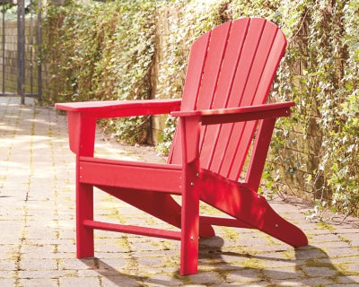 Ashley Signature Design Sundown Treasure Adirondack Chair Red P013-898