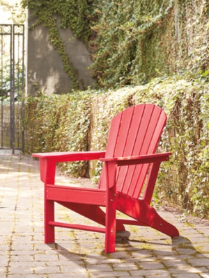 Ashley Signature Design Sundown Treasure Adirondack Chair Red P013-898