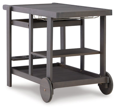 Ashley Signature Design Kailani Serving Cart Gray P030-661