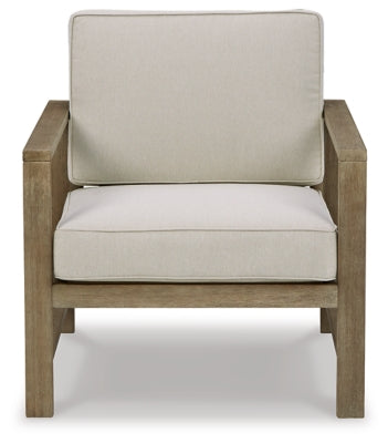 Ashley Signature Design Fynnegan Lounge Chair with Cushion (Set of 2) Light Brown P349-820